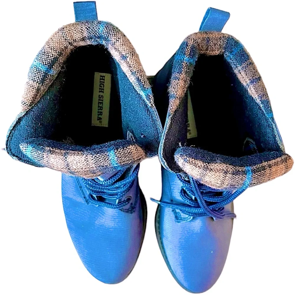 High Sierra Blue Men's Boots - Picture 9 of 12